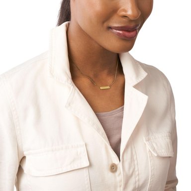 COLLAR FOSSIL DORADO MUJER - 2