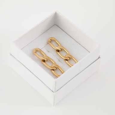 AROS ACERO INOXIDABLE 19V69 ITALIA DORADO - 2