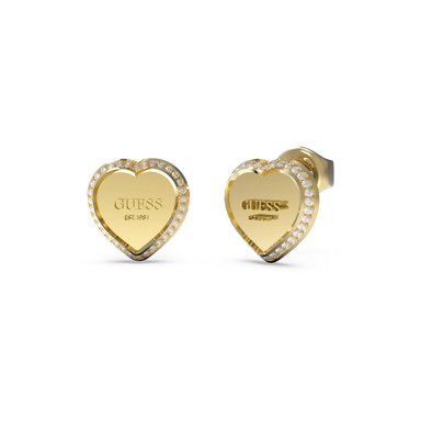 AROS ACERO INOXIDABLE GUESS DORADO - 1