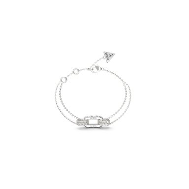 PULSERA GUESS PLATEADA ACERO - 1