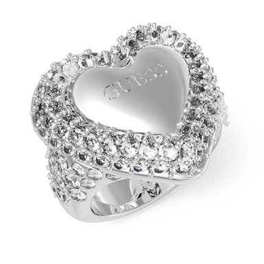 ANILLO GUESS JUBR05019JWRH54 PLATEADO - 2