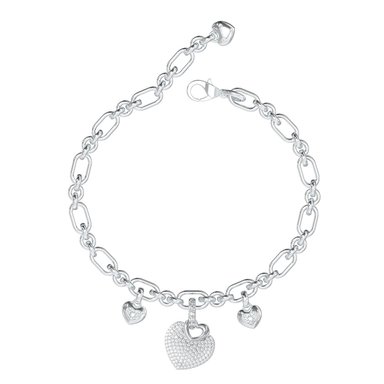 PULSERA GUESS JUBB05211JWRHS PLATEADA - 1