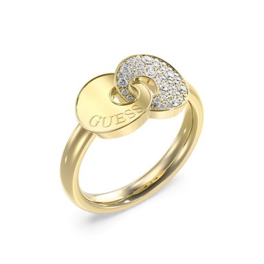 ANILLO GUESS JUBR05222JWYG56 DORADO - 1