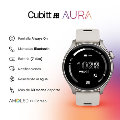 RELOJ SMART WATCH CUBITT CT-AURA8 UNISEX GRIS - 3