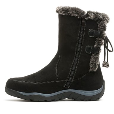 BOTA MUJER LUCERA  NEGRO CHANCLETA - 2