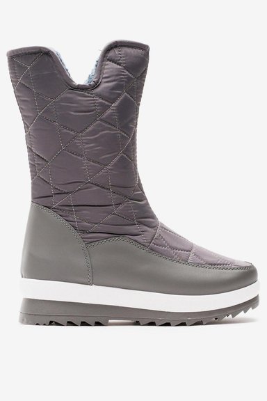 BOTAS MUJER CHANCLETA GRIS ESTONIA - 1