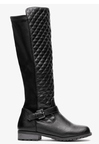 BOTA MUJER MONTADOR  NEGRO THUNDER BLUE - 1