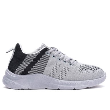 ZAPATILLAS MUJER CHANCLETA URBANAS GRIS MILA - 1