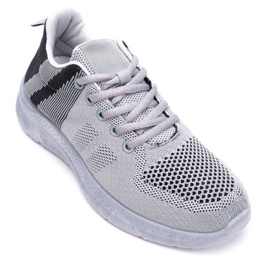 ZAPATILLAS MUJER CHANCLETA URBANAS GRIS MILA - 3