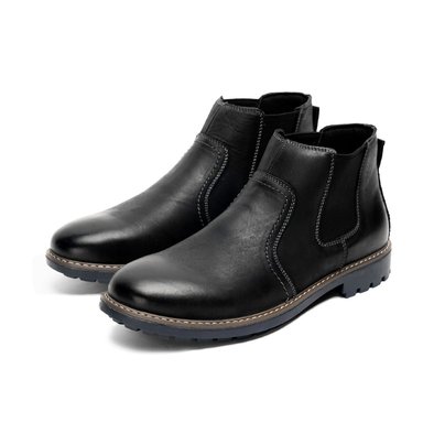 BOTÍN HOMBRE CUERO NEGRO ALOIS ZAMETA CASUAL - 3