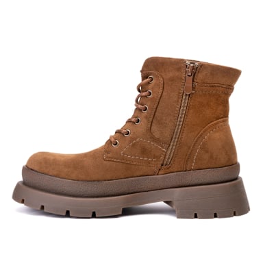 BOTIN MUJER BYLUR  CAMEL BOTELI - 2