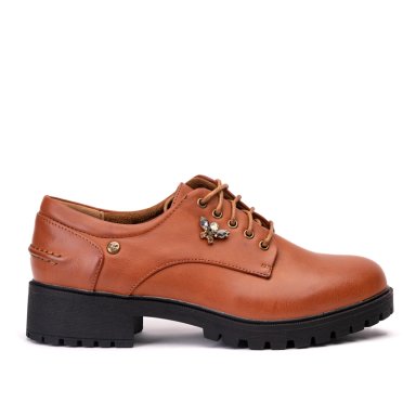 ZAPATO MUJER ALMY  CAFE  BOTELI - 1
