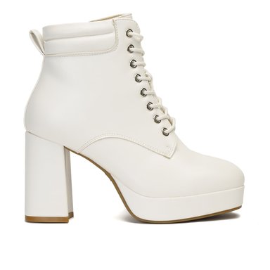 BOTÍN MUJER BLANCO LEYLAK CHINITOWN CASUAL - 1