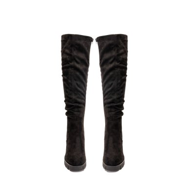 BOTA LARGA MUJER  NEGRO NARKISSA CHINITOWN - 4
