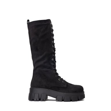 BOTA LARGA MUJER  NEGRO LAGERTHA CHINITOWN - 1