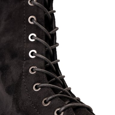 BOTA LARGA MUJER  NEGRO LAGERTHA CHINITOWN - 6