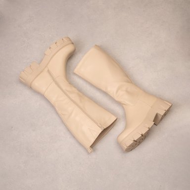 BOTA LARGA MUJER  BLANCO SIGGY CHINITOWN - 7