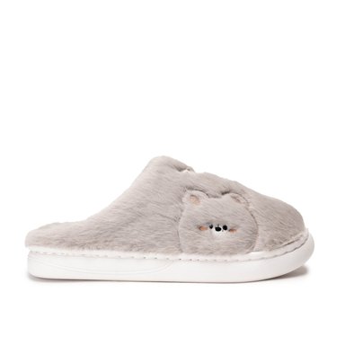 PANTUFLA CASUAL MUJER PALESA GRIS CHINITOWN - 1
