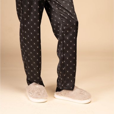 PANTUFLA CASUAL MUJER PALESA GRIS CHINITOWN - 2