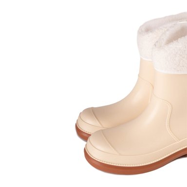 BOTA CASUAL MUJER BLANCO BEIGE CHINITOWN - 6
