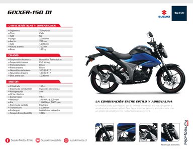 MOTO SUZUKI GIXXER 150 DI - 3