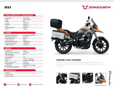 MOTO CYCLONE RX1 ZONZEN - 2
