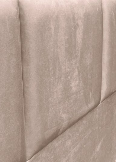 RESPALDO DE CAMA BLOCK FELPA BEIGE - 2 PLAZAS - 3