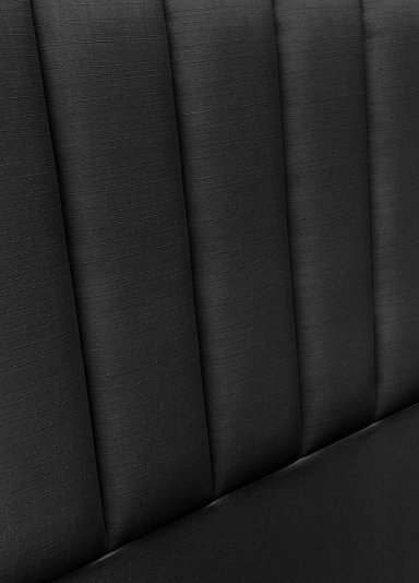 RESPALDO DE CAMA TUBULAR VERTICAL LINO GRAFITO - QUEEN - 3