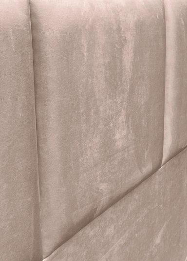 RESPALDO DE CAMA BLOCK FELPA BEIGE - QUEEN - 3