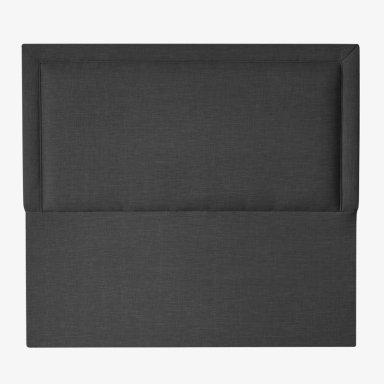 RESPALDO DE CAMA FLAT FRAME VIVO LINO GRAFITO - QUEEN - 2
