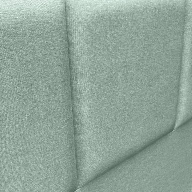 RESPALDO DE CAMA BLOCK LINO VERDE JEANS - QUEEN - 3
