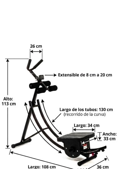 MAQUINA PARA ABDOMINALES AB COASTER - 2