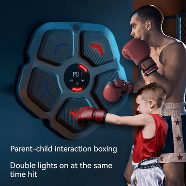 MAQUINA DE BOXEO MUSICAL SMART BOXING CON GUANTES BOX - 5