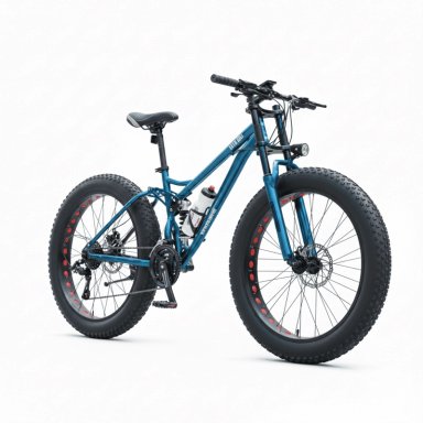BICICLETA FAT BIKE ARO 26 BLUE - 1