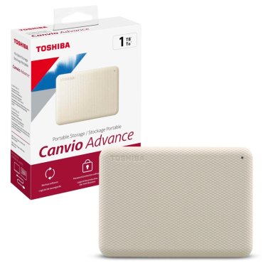DISCO DURO EXTERNO TOSHIBA 1TB 2.5' CANVIO ADVANCE USB 3.2 - 1