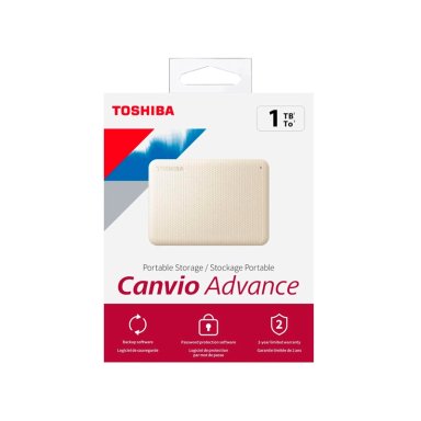 DISCO DURO EXTERNO TOSHIBA 1TB 2.5' CANVIO ADVANCE USB 3.2 - 8