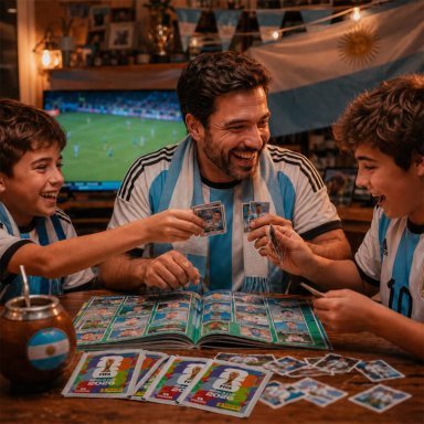 PACK DE 5 SOBRES DE LAMINAS PANINI MUNDIAL 2026 35 LAMINAS - 8