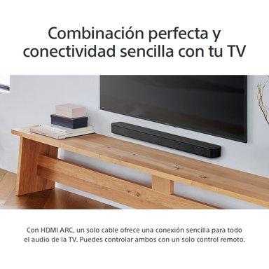 SONY BARRA DE SONIDO ÚNICA DE 2 CANALES BLUETOOTH HT-S100F - 7