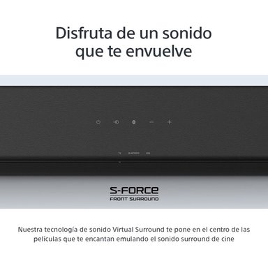 SONY BARRA DE SONIDO ÚNICA DE 2 CANALES BLUETOOTH HT-S100F - 8