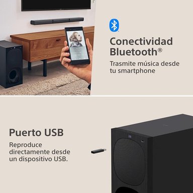 SOUNDBAR DE 5.1 CANALES HT-S40R - 4