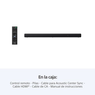 BARRA DE SONIDO DE 3.1 CANALES CON TECNOLOGIA 360 SPATIAL SOUND  HT-A3000 - 3