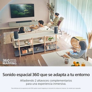 BARRA DE SONIDO DE 3.1 CANALES CON TECNOLOGIA 360 SPATIAL SOUND  HT-A3000 - 7
