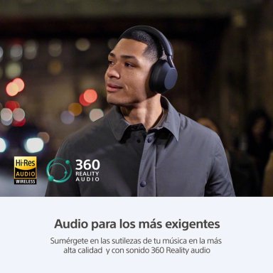 AUDÍFONOS SONY WH-1000XM5 NOISE CANCELLING BLUETOOTH NEGRO - 5