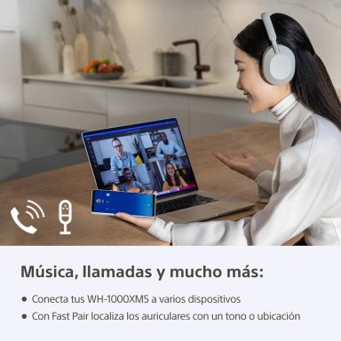 AUDÍFONOS SONY WH-1000XM5 NOISE CANCELLING BLUETOOTH NEGRO - 11