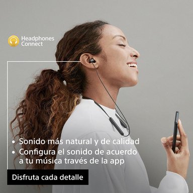 AUDÍFONOS SONY WI-C100C INTERNOS BLUETOOTH CREMA - 7