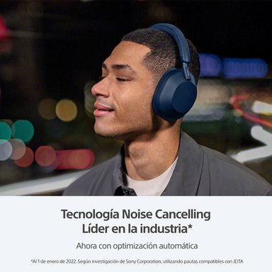 AUDÍFONOS SONY WH-1000XM5 NOISE CANCELLING BLUETOOTH AZUL - 3