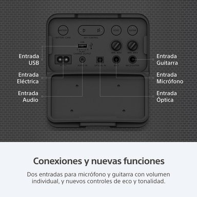 PARLANTE SONY SRS-XV800 INALÁMBRICO ALTA POTENCIA - 13