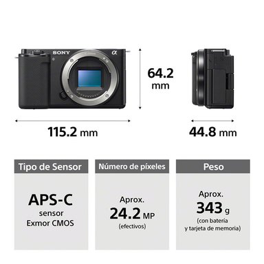 CAMARA APS-C ZV-E10 (SOLO CUERPO) - 2