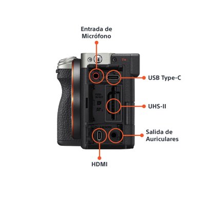 CÁMARA PROFESIONAL COMPACTA FULL FRAME MIRRORLESS ILCE-7CM2 - 3
