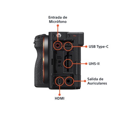 CÁMARA SONY ILCE-7CM2/BQE38 PROFESIONAL COMPACTA FULL FRAME MIRRORLESS - 3